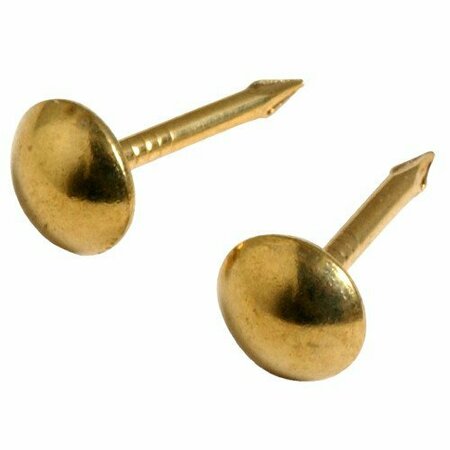 HILLMAN Nail Furn Round Sm Brass 122690